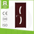 China suppliers pvc single wood door for decoration homes